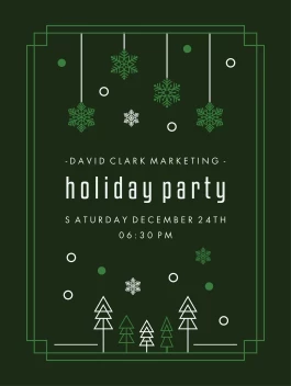 Linear Christmas Graphics