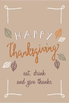 Thanksgiving Foliage