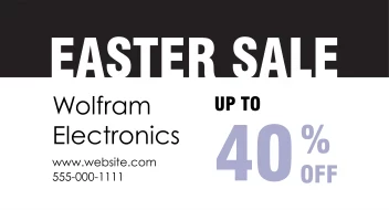 Big Bold Easter Sale
