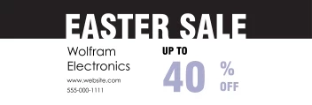 Big Bold Easter Sale
