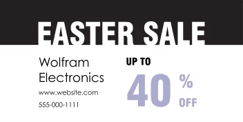 Big Bold Easter Sale