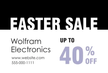 Big Bold Easter Sale