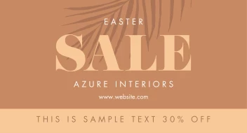 Palm Branch Easter Sale