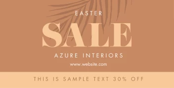 Palm Branch Easter Sale