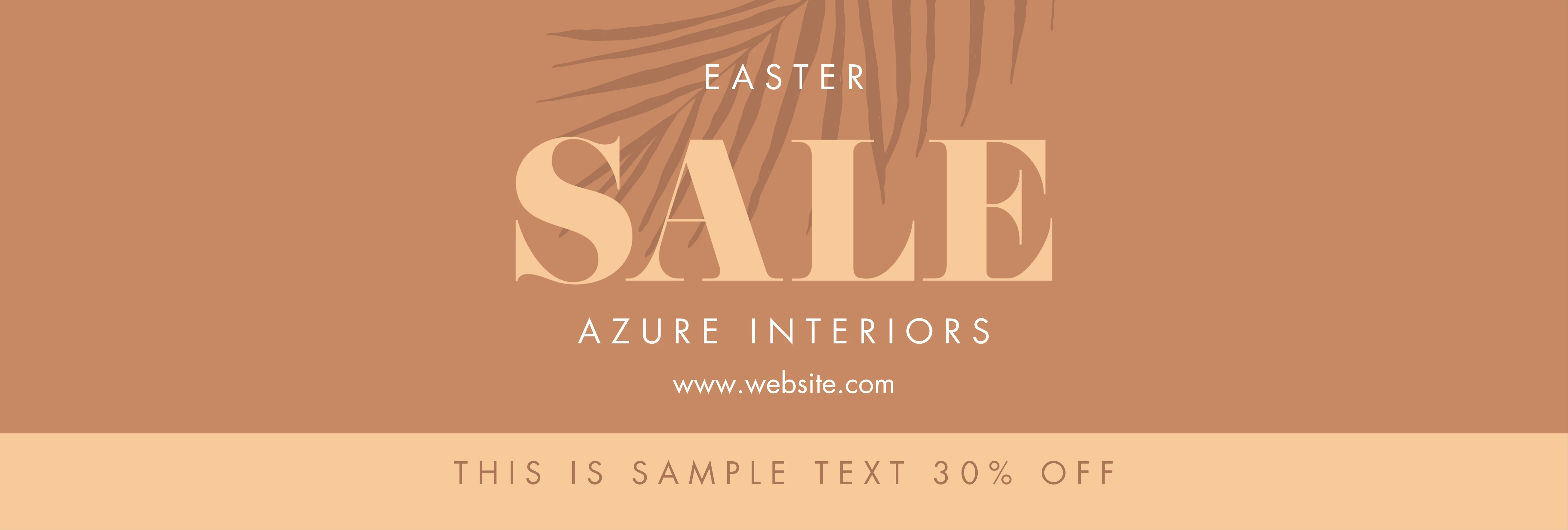 Palm Branch Easter Sale
