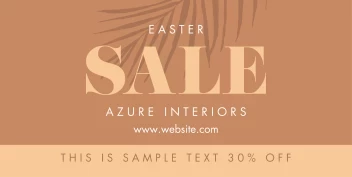 Palm Branch Easter Sale