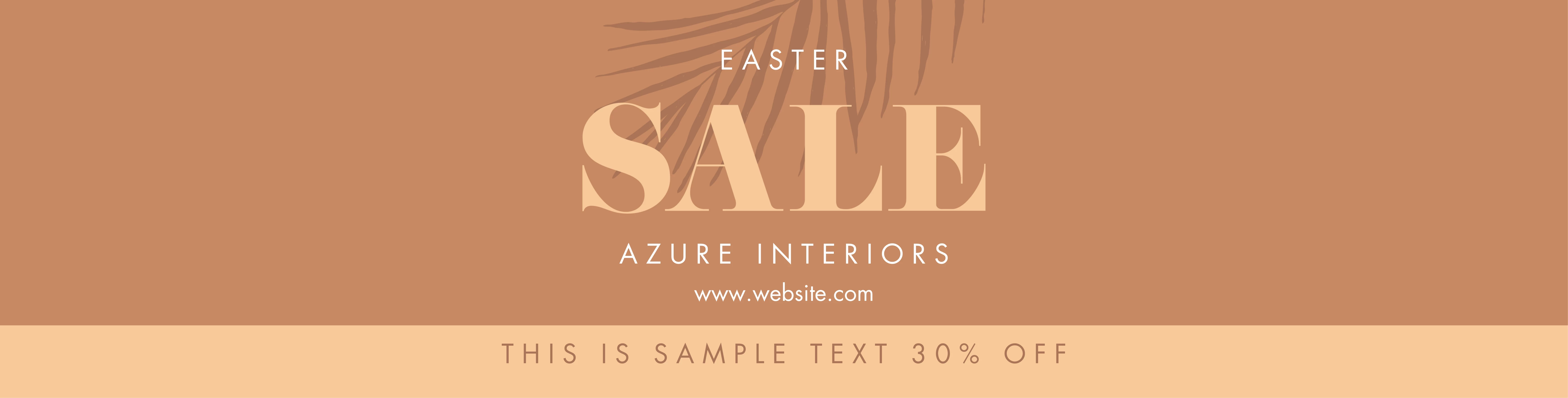 Palm Branch Easter Sale