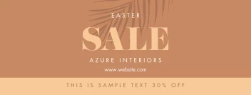 Palm Branch Easter Sale