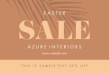 Palm Branch Easter Sale