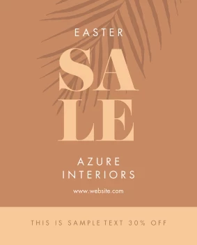 Palm Branch Easter Sale