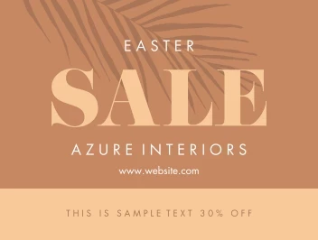 Palm Branch Easter Sale