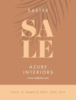 Palm Branch Easter Sale