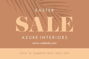 Palm Branch Easter Sale