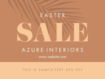 Palm Branch Easter Sale