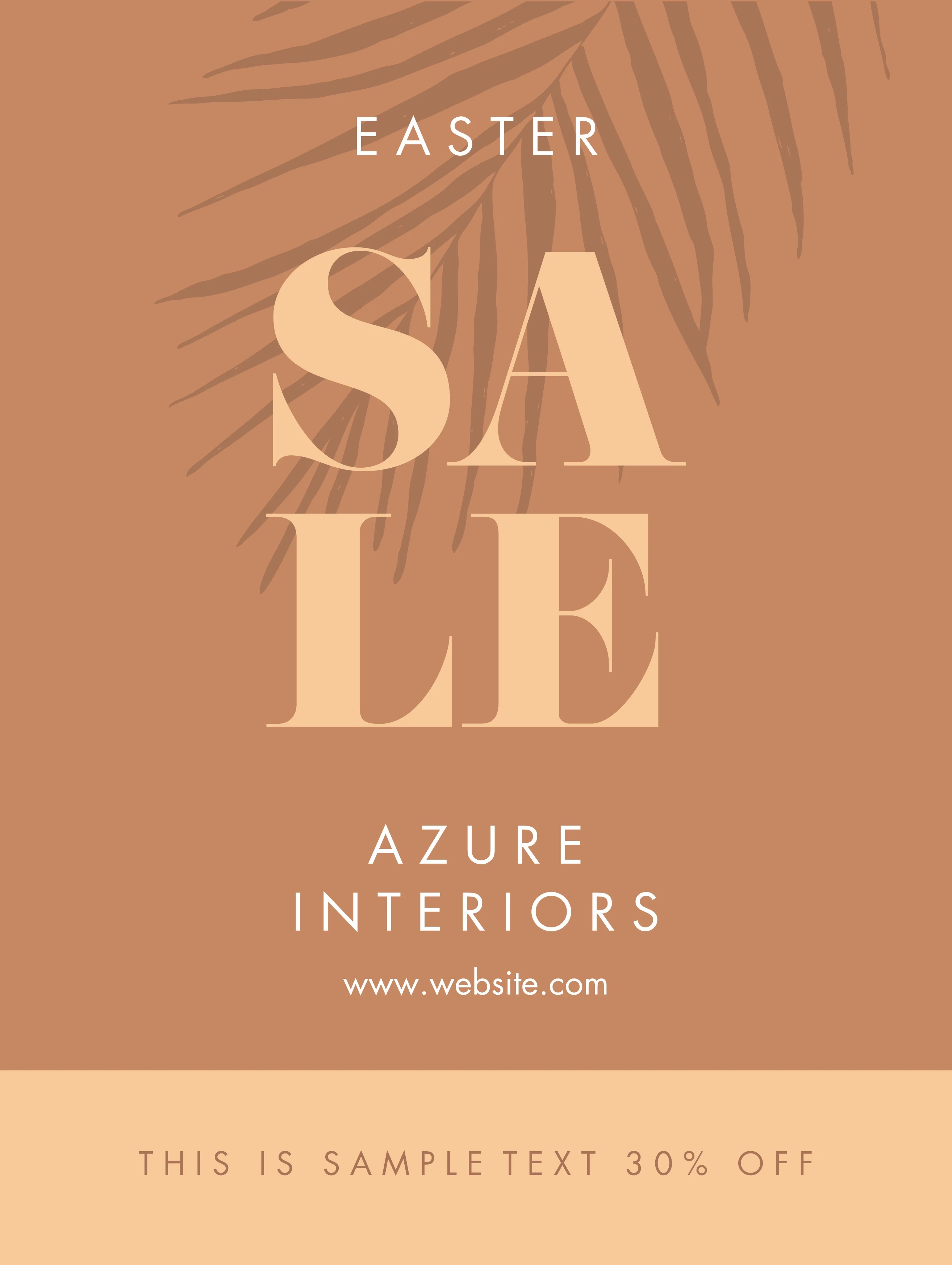 Palm Branch Easter Sale