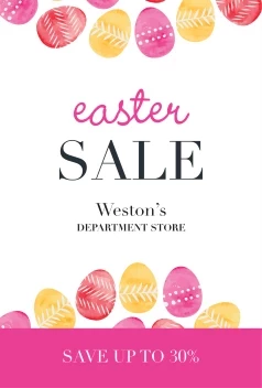 Easter Eggs And Savings