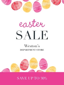 Easter Eggs And Savings