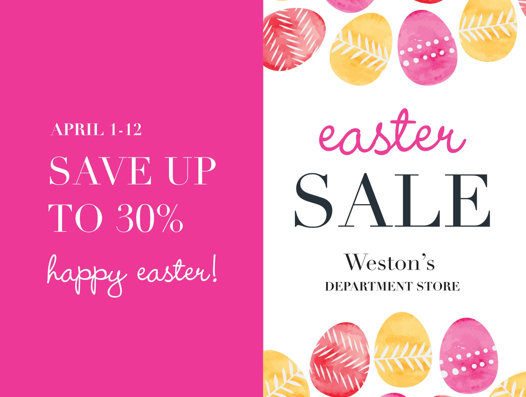 Easter Eggs and Savings