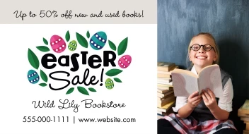 Bookstore Easter Sale