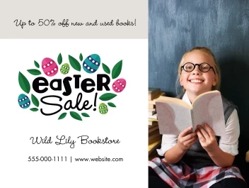 Bookstore Easter Sale