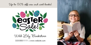 Bookstore Easter Sale
