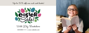 Bookstore Easter Sale