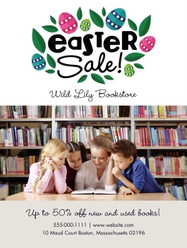 Bookstore Easter Sale