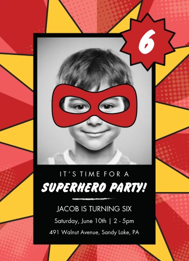 Masked Superhero Flash