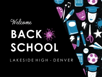 School Chalkboard Illustration