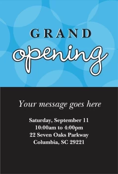 Transparent Circles Grand Opening