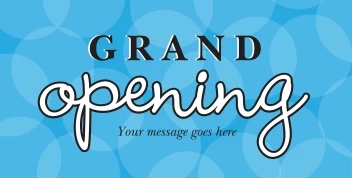 Transparent Circles Grand Opening