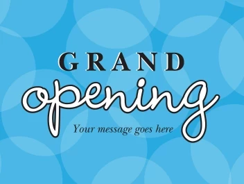 Transparent Circles Grand Opening