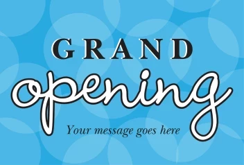 Transparent Circles Grand Opening