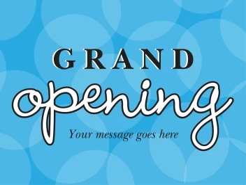 Transparent Circles Grand Opening