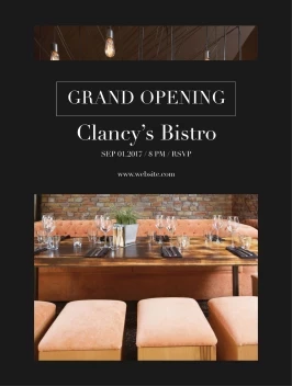 Bistro Opening