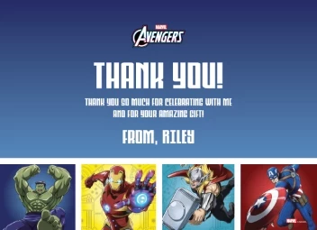 Avengers Core Thank You