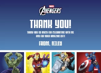 Avengers Core Thank You