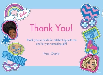 Barbie Thank You