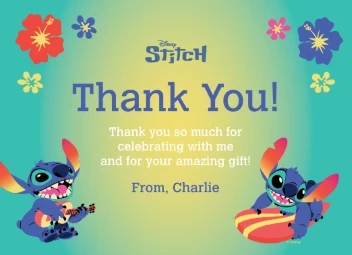 Stitch Thank You