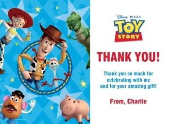 Toy Story Thank You