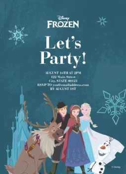 Frozen Invitation