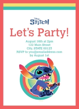 Stitch Invitation