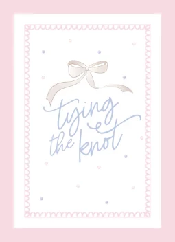Tying the Knot Invitation