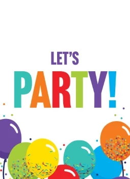 Birthday Celebration Invitation