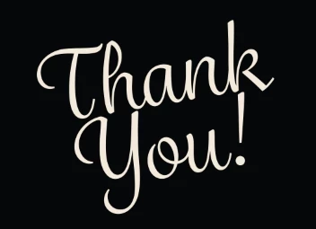 Birthday Chic Thank You