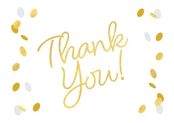 Congratulations Thank You