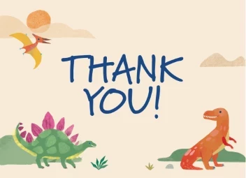 Diggin Dinos Thank You