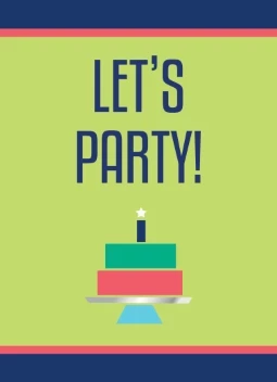 Modern Birthday Invitation