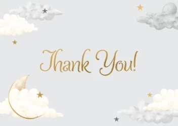 Over the Moon Thank You