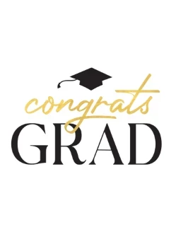 Classic Grad Invitation